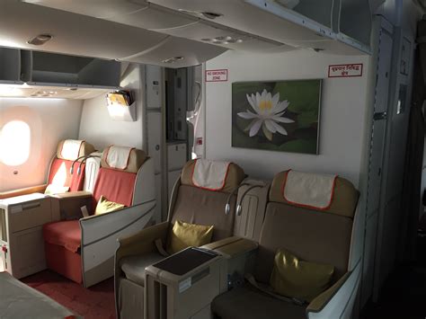 Review Air India Business Class Boeing 787 Dreamliner Insideflyer De