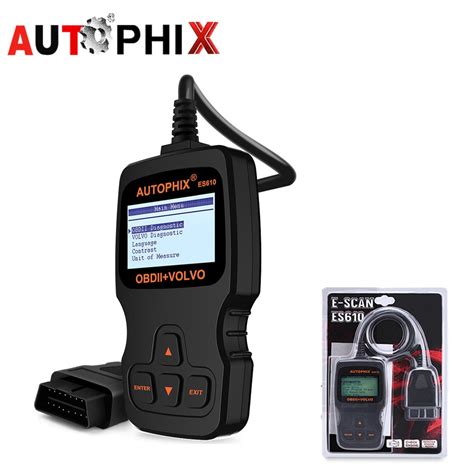 Autophix ES610 Obd2 Diagnostics Scanner For Volvo C30 C70 S40 V40 V50 ...