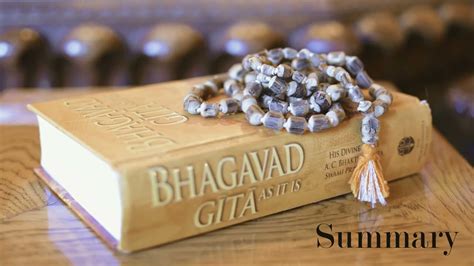 Bhagavad Gita Summary Youtube