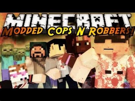 Minecraft Modded Cops N Robbers THE WALKING DEAD 1 YouTube