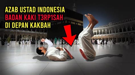 TOBAT Ustadz Jamaah Haji KENA AZ4B Di Depan Kakbah Gara2 Lakukan Hal