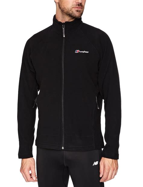 Berghaus Mens Arnside Fleece Jacket Black Black Medium