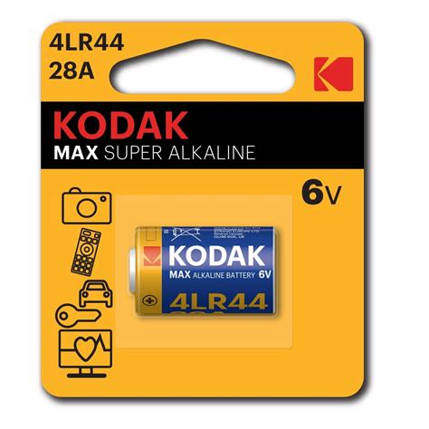 KODAK Pile MAX Super Alcaline 28A 4LR44 6V Leroy Merlin