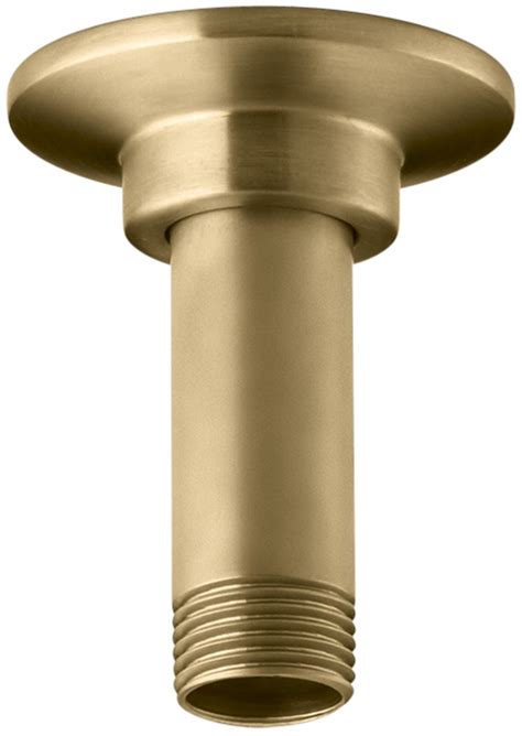 Kohler K 7396 Bgd 3 Straight Ceiling Mount Showerarm And Flange