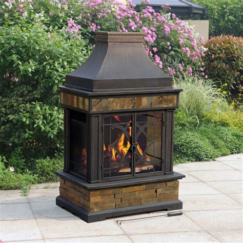 Terra Cotta Fire Pit Chimney Fireplace Design Ideas