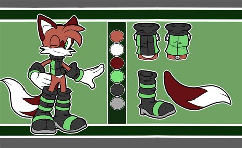 Carter The Fox Redesignreference By Skyway Sky On Deviantart