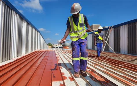 Applying Anti Corrosion Coatings To Roof Sheeting