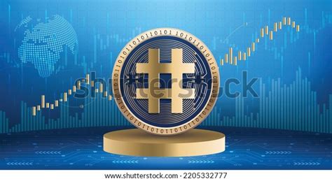 Reserve Rights Rsr Crypto Currency Coin Stock Vector Royalty Free