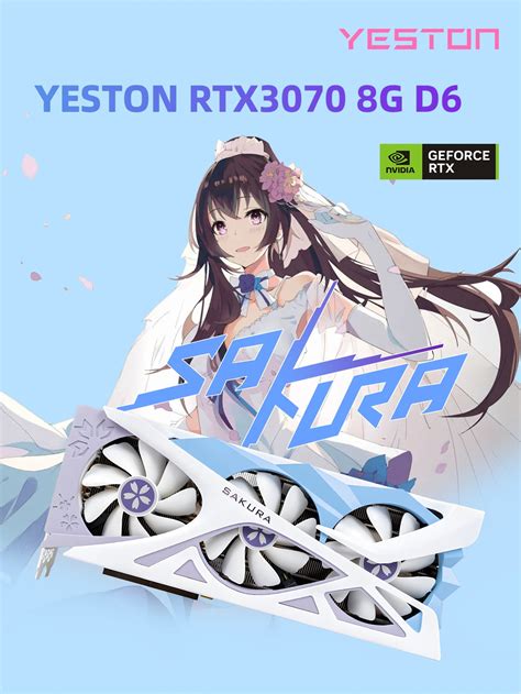 Tarjeta Gráfica Geforce Rtx3070 8gd6 De Yeston 256bits 8nm