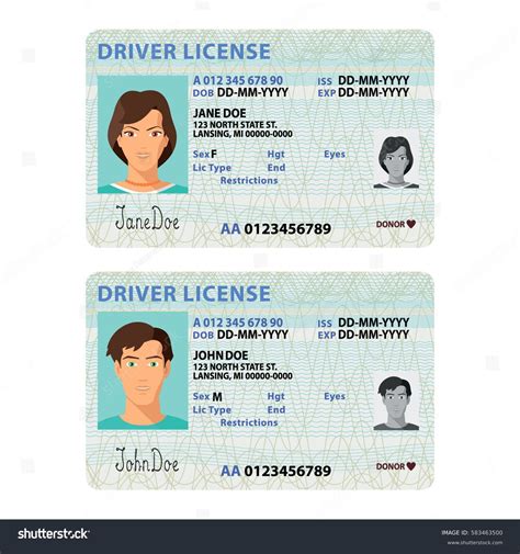 New Jersey Id Card Template Scannable Id Card Maker Id Card News Online