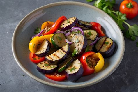 Salade d aubergines grillées Comment Cuisiner