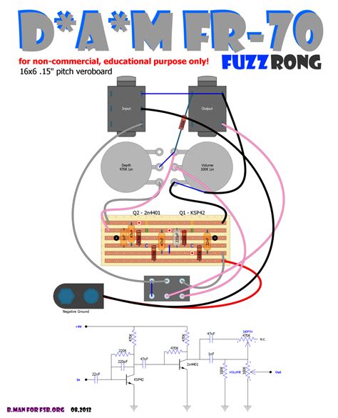 Diy Guitar Amp Guitar Pedals Turret Fuzz Booster Pitch Drums