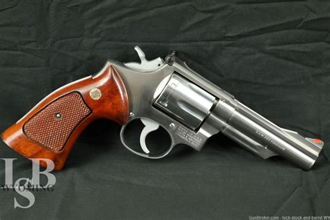 Smith Wesson Sw Model No Dash Combat Magnum Revolver Lock