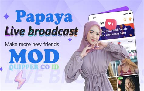 Papaya Live Mod Apk Streaming Unlock Room VIP Premium