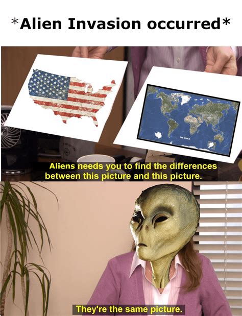 Every movie about Alien Invasion be like : r/memes