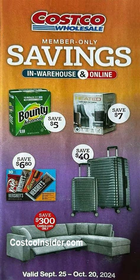 Costco October 2024 Coupon Book | Costco Insider