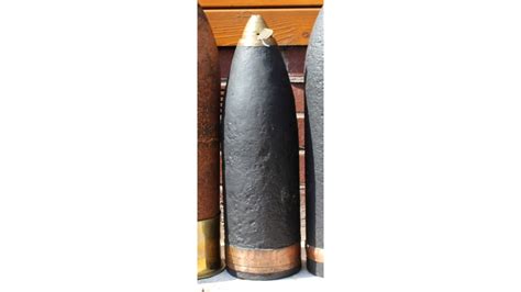 Ww British Inch Shrapnel Shell Mjl Militaria