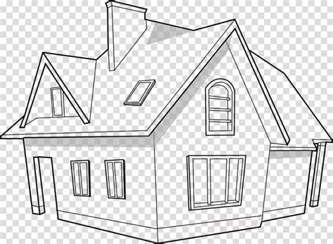 House Line Drawing Clip Art At Paintingvalley Explore Collection