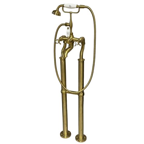 Galatea Design Retro Bateria Wannowa Wolnostoj Ca Brushed Gold