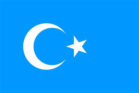 East Turkistan National Flag | East Turkistan Government in Exile