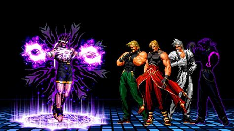 Kof Mugen Orochi Joe VS Rugal Team YouTube