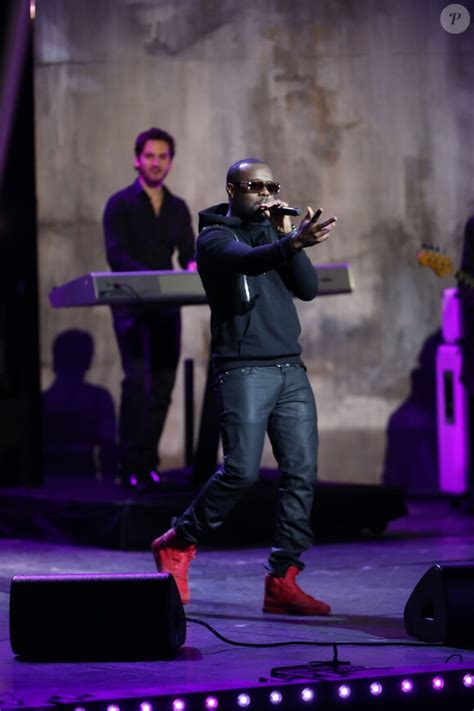 Photo Exclusif Maitre Gims Enregistrement De L Emission Les