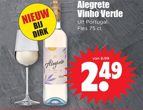 Alegrete Vinho Verde Aanbieding Bij Dirk