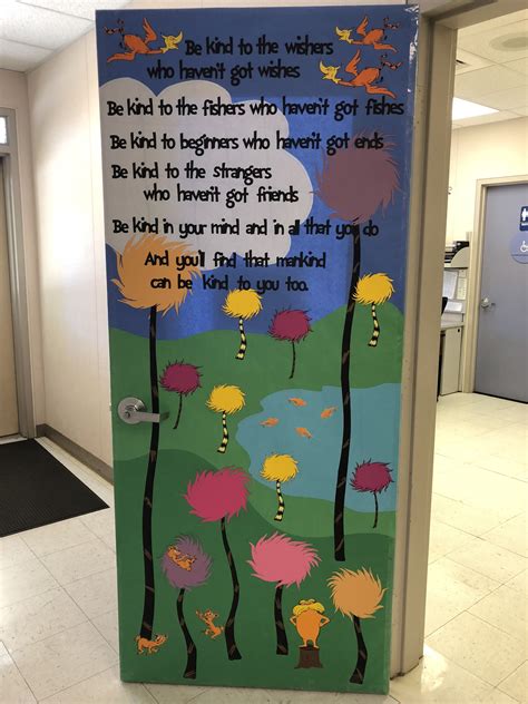 Dr Seuss Door Decorations Teacher Appreciation Week Lorax Dallas