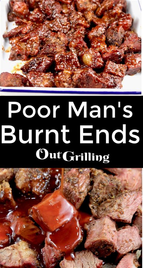 Poor Mans Burnt Ends Grilled Chuck Roast Out Grilling Homemade