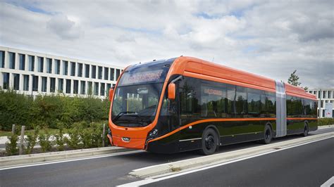 Four Articulated Electric Buses By Vdl For Keolis Sverige Ab In Sweden