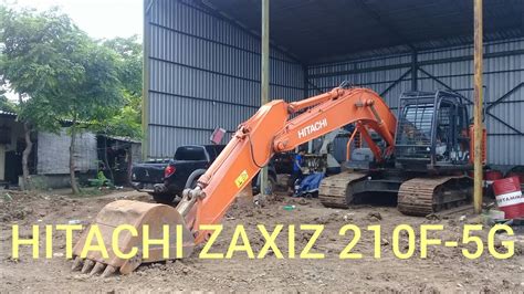 HITACHI EXCAVATOR ZAXIS 210F 5G YouTube