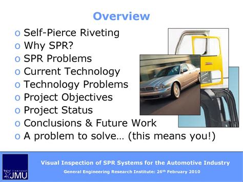 Visual Inspection Of Self Pierce Riveting Systems For The Automotive