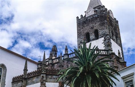 Se Catedral Funchal Madeira Imagen De Archivo Imagen De Portugal