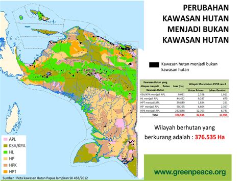 Koalisi Revisi Sk Pelepasan Hampir 800 Ribu Hektar Hutan Papua