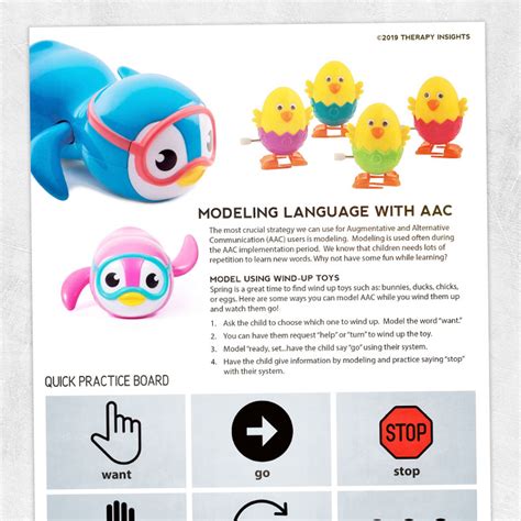 Modeling Language With Aac Printable Handouts For Speech Hot Sex Picture