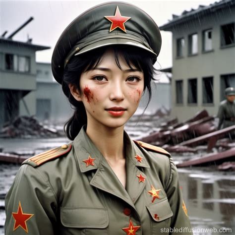 Soviet Soldier In War In Ww2 In Stalingrad Prompts Stable Diffusion