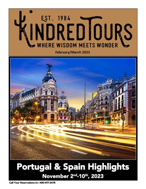 February & March 2023 by Kindred Tours - Issuu