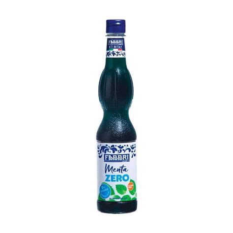 Xarope Fabbri Sabor Menta Zero Açúcar 560Ml Menta Sem álcool Chá gelado