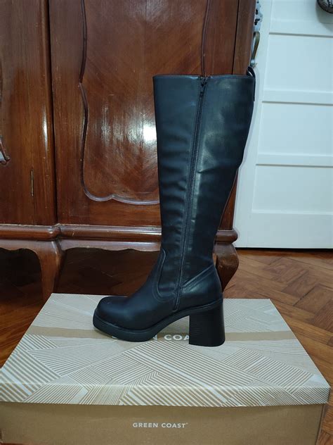 Botas de cano alto pretas Penha De França OLX Portugal