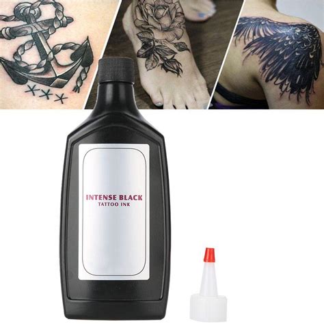 Tattoo Ink Set 360ml Tattoo Ink Professional Black Tattoo Thickness