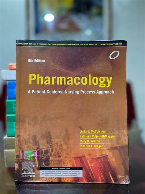 Pharmacology A Patient Centered Nursing Process Approach Th Edition