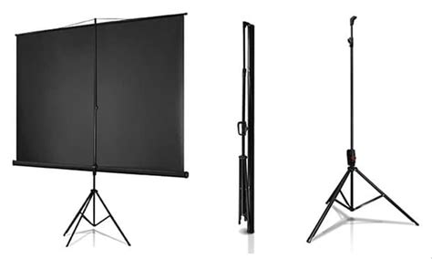 Jual Layar Proyektor Tripod Inchi Projector Screen Di Lapak Graha