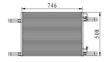 Hd Truck Condenser Freightliner Classic Xl Oe