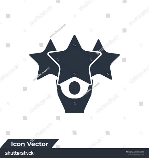 Man Star Icon Logo Vector Illustration Stock Vector Royalty Free