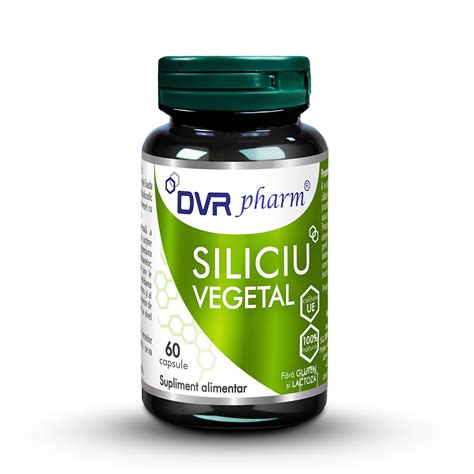 Siliciu Vegetal 60 Capsule Dvr Pharm Farmacia Tei Online