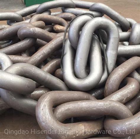 Anchor Chain Marine Type Studless Chain China Welded Link Chain And