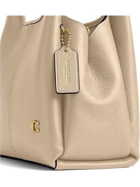 Coach The Borough Bag Pebbled Leather FREE SHIPPING Zappos