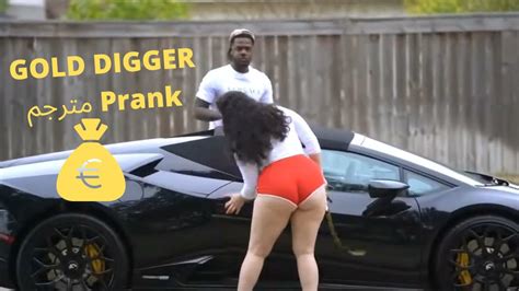 Gold Digger Prank [̲̅ ̲̅ ̲̅1000 ̲̅ ̲̅]🤑مقلب كلبة مال مترجم Youtube