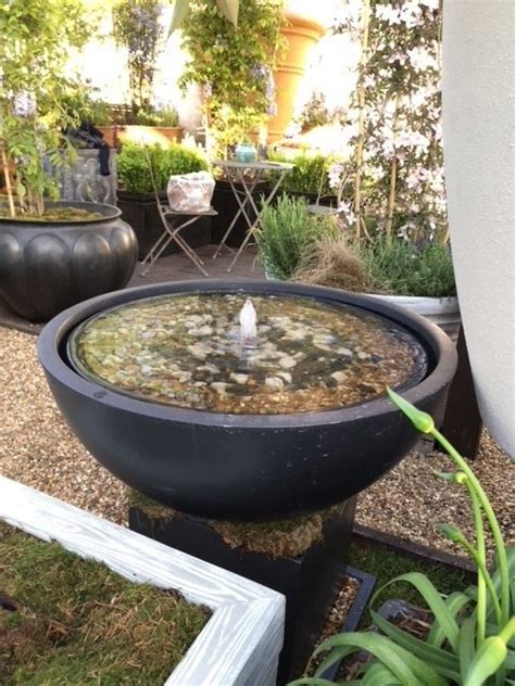 Geo Bowl Fibreglass Water Fountain | FloraSelect