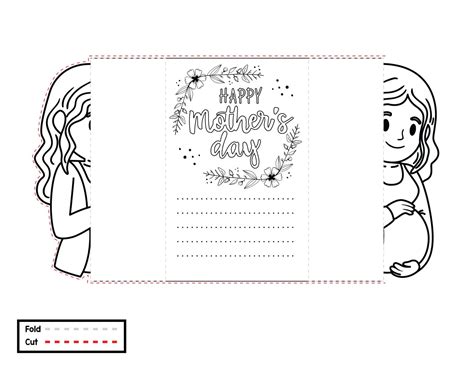 Free Printable Mothers Day Cards Foldable Cards In The Playroom